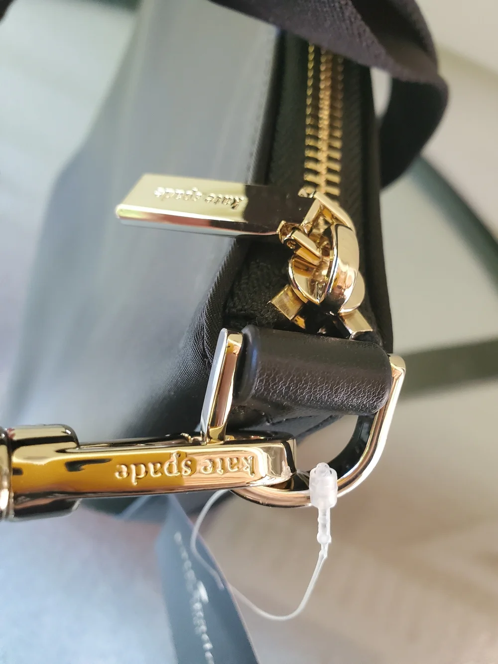 kate spade Chelsea Large Black Duffle Bag. NWT. REG $329